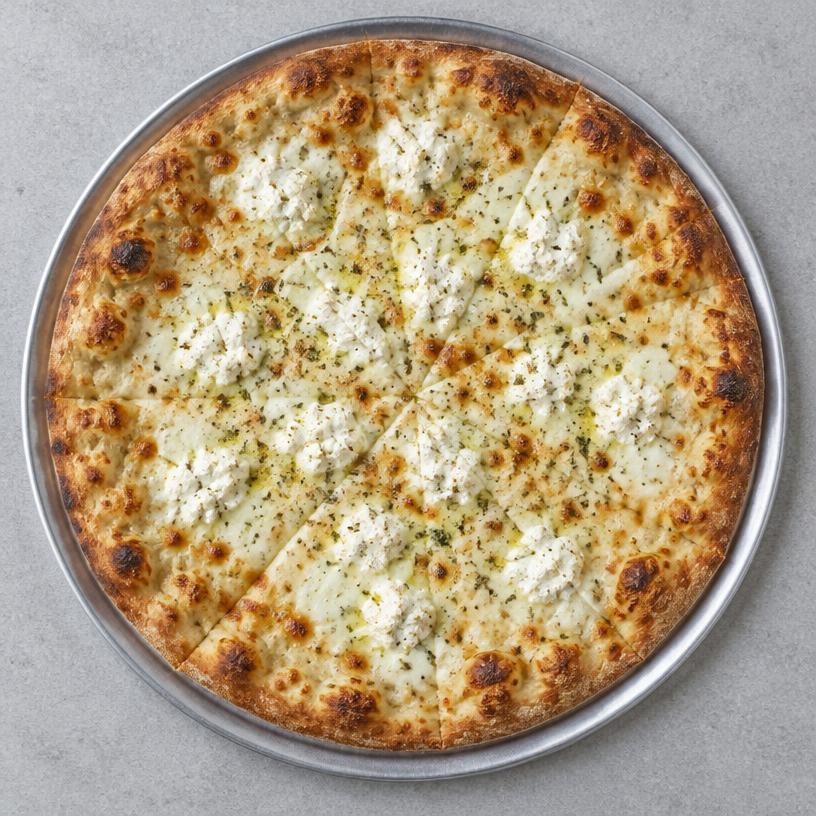 White Cheese Pizza